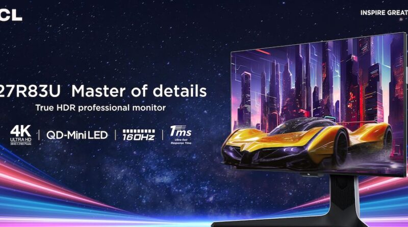 Η TCL φέρνει στην Ελλάδα την νέα γενιά Monitors